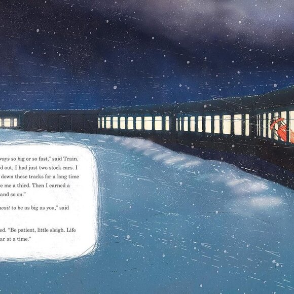 Little Red Sleigh: A Heartwarming Christmas Book (Little Heroes, Big Hearts) NEW - Picture 7 of 9
